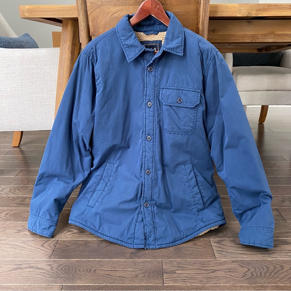 GAP Men's Classic Blue Shirt Jacket